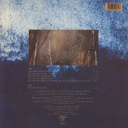 Harold Budd Lovely Thunder UK vinyl LP album (LP record) (522993)